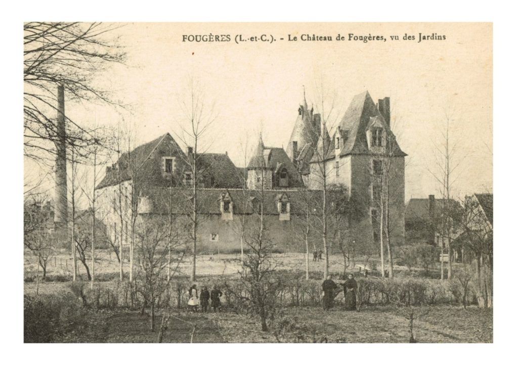 carte postale de Fougères sur Bièvre